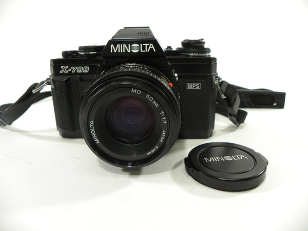 Minolta X-700 35mm SRL w/MD 50mm f1.7 35mm Film Cameras - 35mm SLR Cameras - 35mm SLR Student Cameras Minolta 2890188