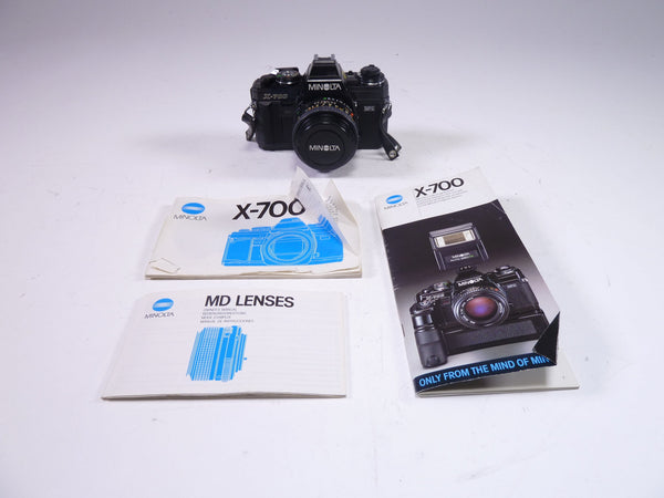 Minolta X-700 with 50mm F/1.7 Lens 35mm Film Cameras - 35mm SLR Cameras Minolta 2333704A1