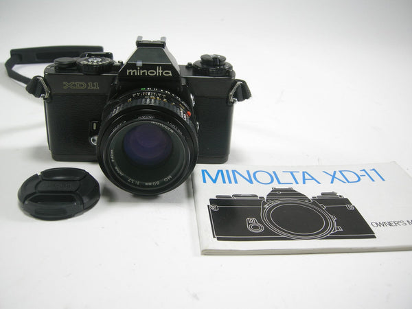 Minolta XD-11 35mm SLR w/MD 50mm f1.7 35mm Film Cameras - 35mm SLR Cameras Minolta 1096817