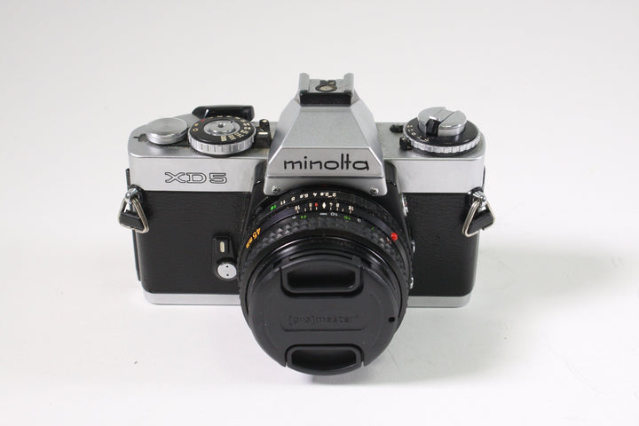 Minolta XD-5 Film Camera w/Rokkor-X 45mm F2 Lens 35mm Film Cameras - 35mm SLR Cameras Minolta 4091749