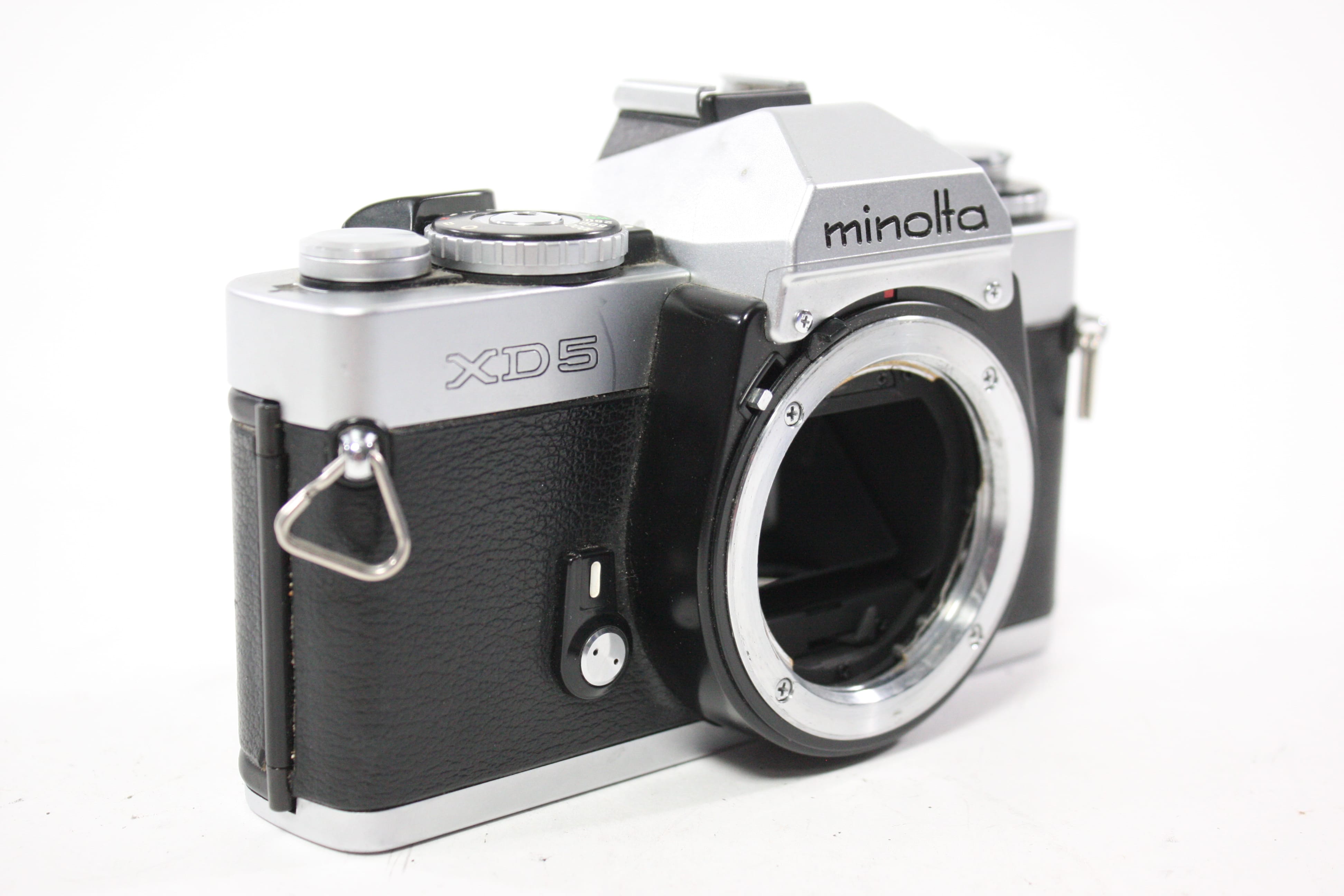 Minolta XD5 35mm SLR Camera with Minolta 50mm f/1.7 Rokkor-X Lens