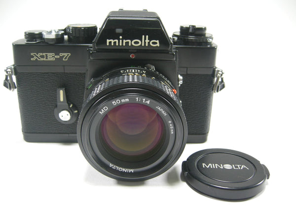 Minolta XE-7 35mm SLR w/MD 50mm f1.4 35mm Film Cameras - 35mm SLR Cameras - 35mm SLR Student Cameras Minolta 1236972