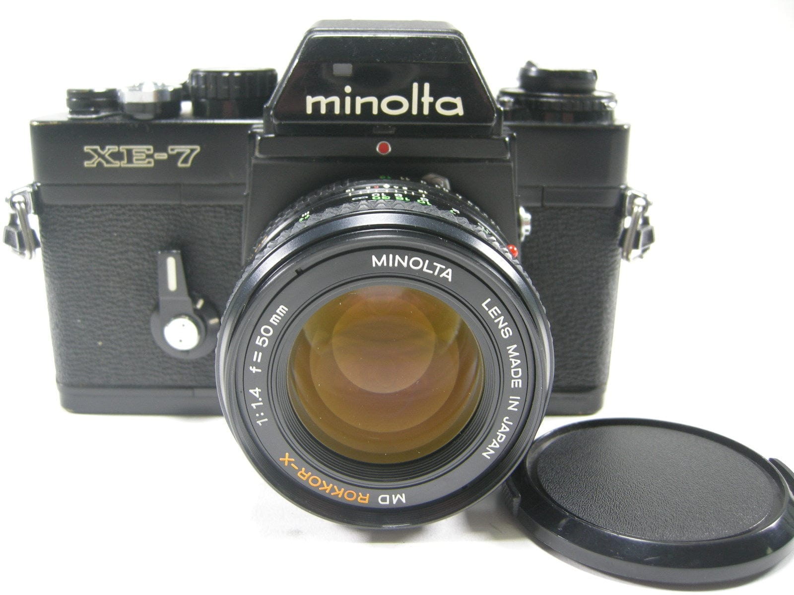 Minolta XE-7 35mm SLR w/MD Rokkor-X 50mm f1.4 – Camera Exchange