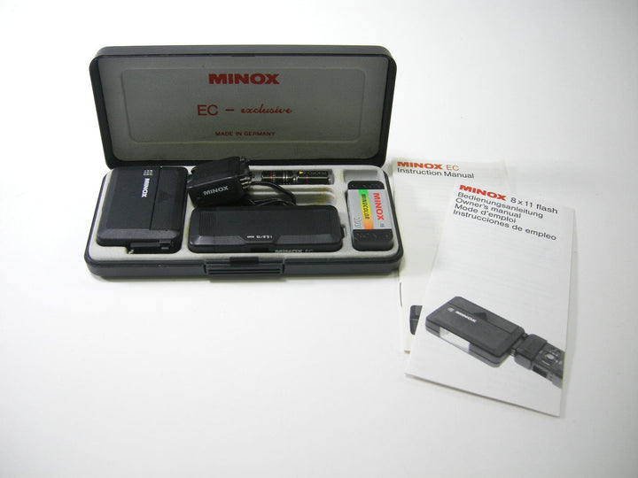 Minox EC Exclusive w/Electronic Flash & Flash cube Adapter Film Cameras - Other Formats (126, 110, 127 etc.) Minox 2842297