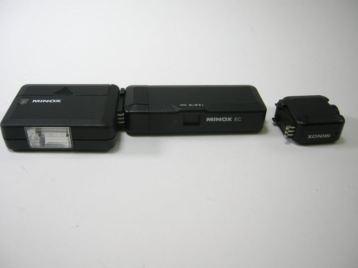 Minox EC Exclusive w/Electronic Flash & Flash cube Adapter Film Cameras - Other Formats (126, 110, 127 etc.) Minox 2842297