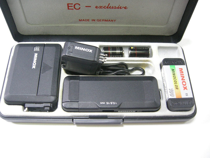 Minox EC Exclusive w/Electronic Flash & Flash cube Adapter Film Cameras - Other Formats (126, 110, 127 etc.) Minox 2842297