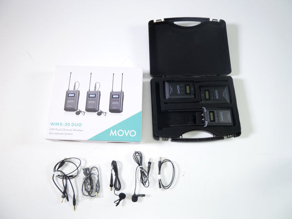 Movo WMX-20 Duo Wireless Microphone System Microphones MOVO 928231137