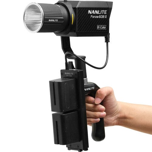 Nanlite Forza 60B II Spotlight incl. reflector,   AC, DC battery grip, Bowens adapter and case Studio Lighting and Equipment - LED Lighting Nanlite FORZA60BII