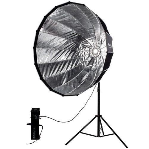 Nanlite Parabolic softbox 120CM (Quick Setup) Studio Lighting and Equipment - Light Modifiers (Umbrellas, Soft Boxes, Reflectors etc.) Nanlite SB-PR-120-Q