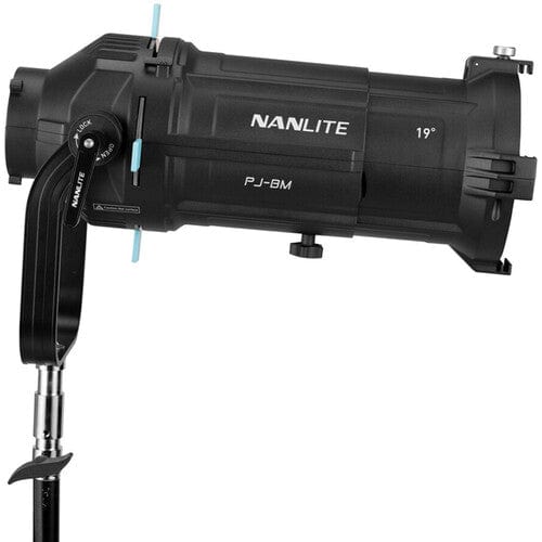 Nanlite Projection Attachment for Bowens Mount with 19 Degree Lens Studio Lighting and Equipment - LED Lighting Nanlite PJBM19