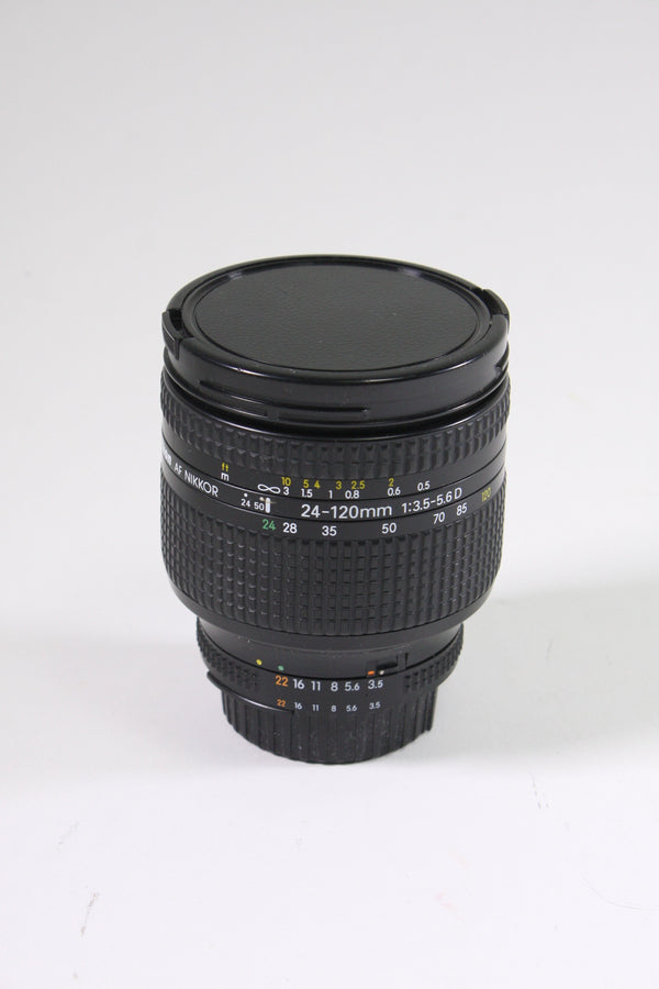 Nikon 24-120mm f/3.5-5.6 D Lenses Small Format - Nikon AF Mount Lenses - Nikon AF Full Frame Lenses Nikon US434506