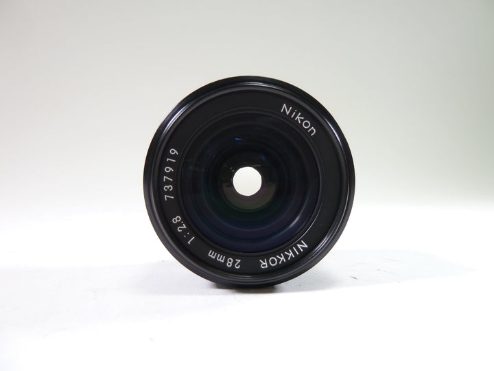 Nikon 28mm f/2.8 Nikkor AIS Lenses Small Format - Nikon F Mount Lenses Manual Focus Nikon 737919