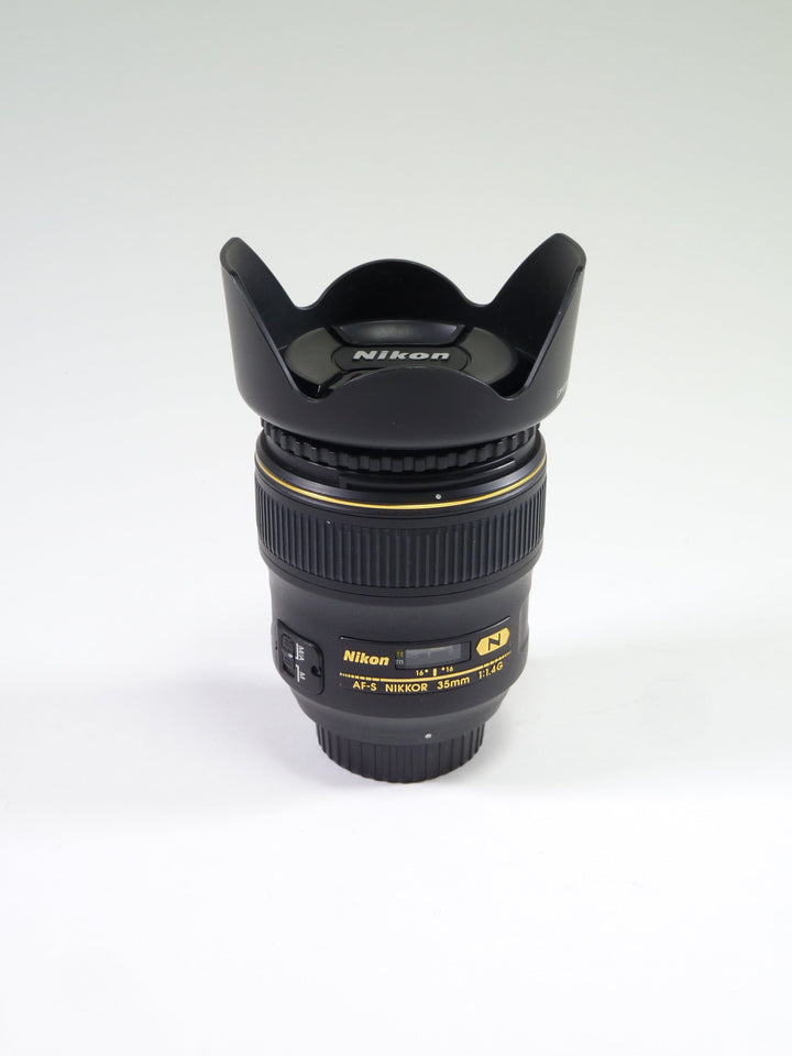 Nikon 35mm f/1.4G AF-S SWM RF N Lenses Small Format - Nikon AF Mount Lenses - Nikon AF Full Frame Lenses Nikon US603503