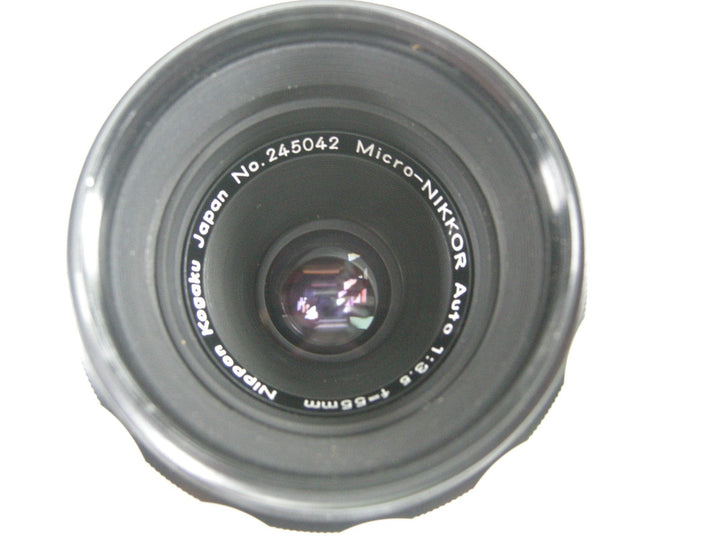 Nikon 55mm f3.5 Micro Nikkor Nippon Kogaku Lenses Small Format - Nikon F Mount Lenses Manual Focus Nikon 245042