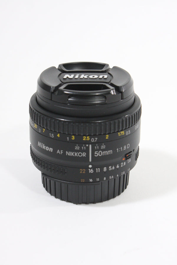 Nikon AF 50mm F1.8 D Lenses Small Format - Nikon AF Mount Lenses - Nikon AF Full Frame Lenses Nikon 957738-1