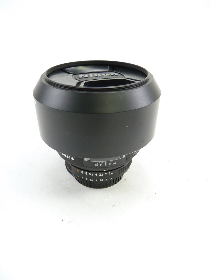 Nikon AF 85MM F1.4 D Lens Lenses Small Format - Nikon AF Mount Lenses - Nikon AF Full Frame Lenses Nikon 12202345