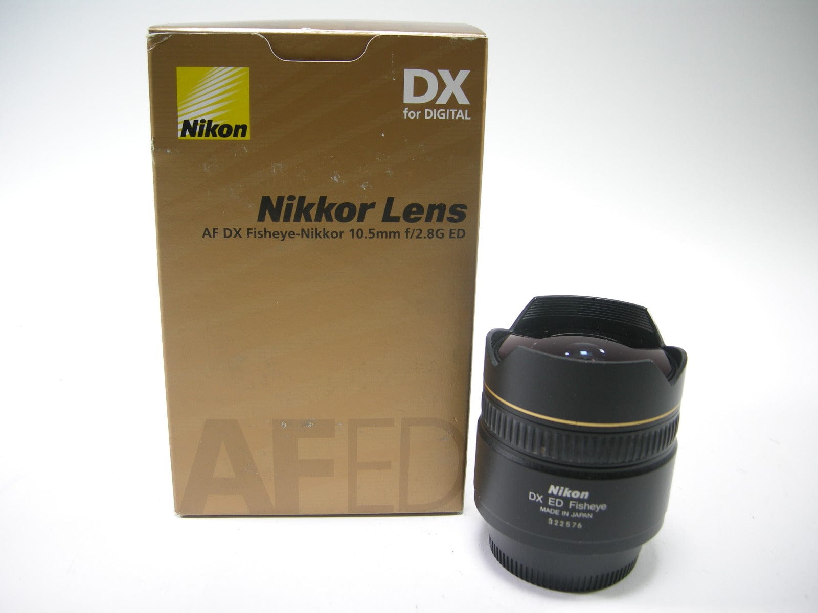Nikon AF DX Fisheye Nikkor 10.5mm f2.8 G ED AS IS – Camera Exchange