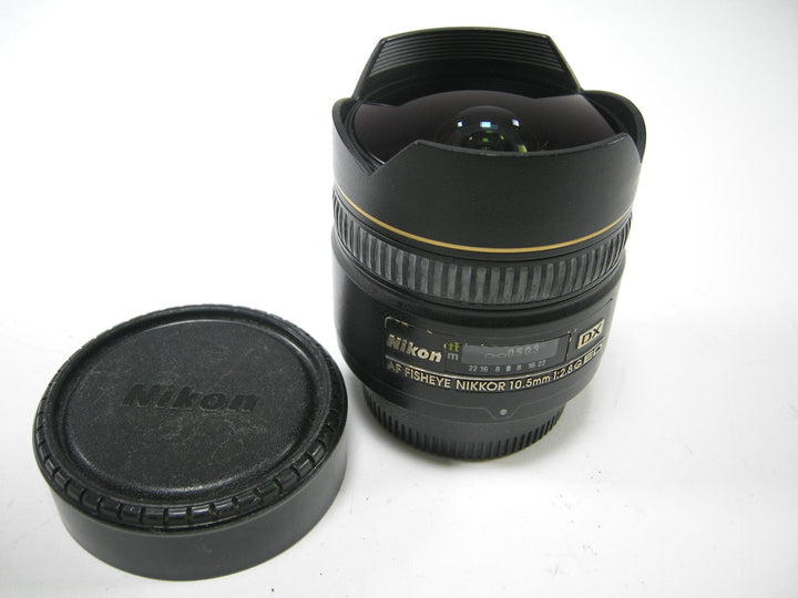 Nikon AF Fisheye Nikkor 10.5mm f2.8 G ED DX Lenses Small Format - Nikon AF Mount Lenses - Nikon AF DX Lens Nikon 389793