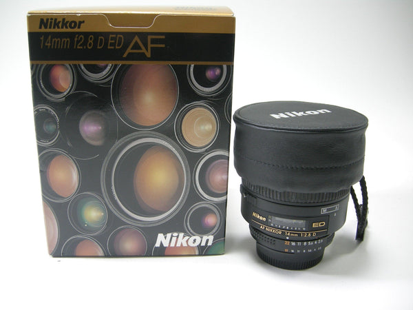 Nikon AF Nikkor 14mm f2.8 D ED Lenses Small Format - Nikon AF Mount Lenses Nikon 218191