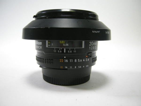 Nikon AF Nikkor 20mm f2.8D lens AS IS NO RETURNS! Lenses Small Format - Nikon AF Mount Lenses Nikon 347778