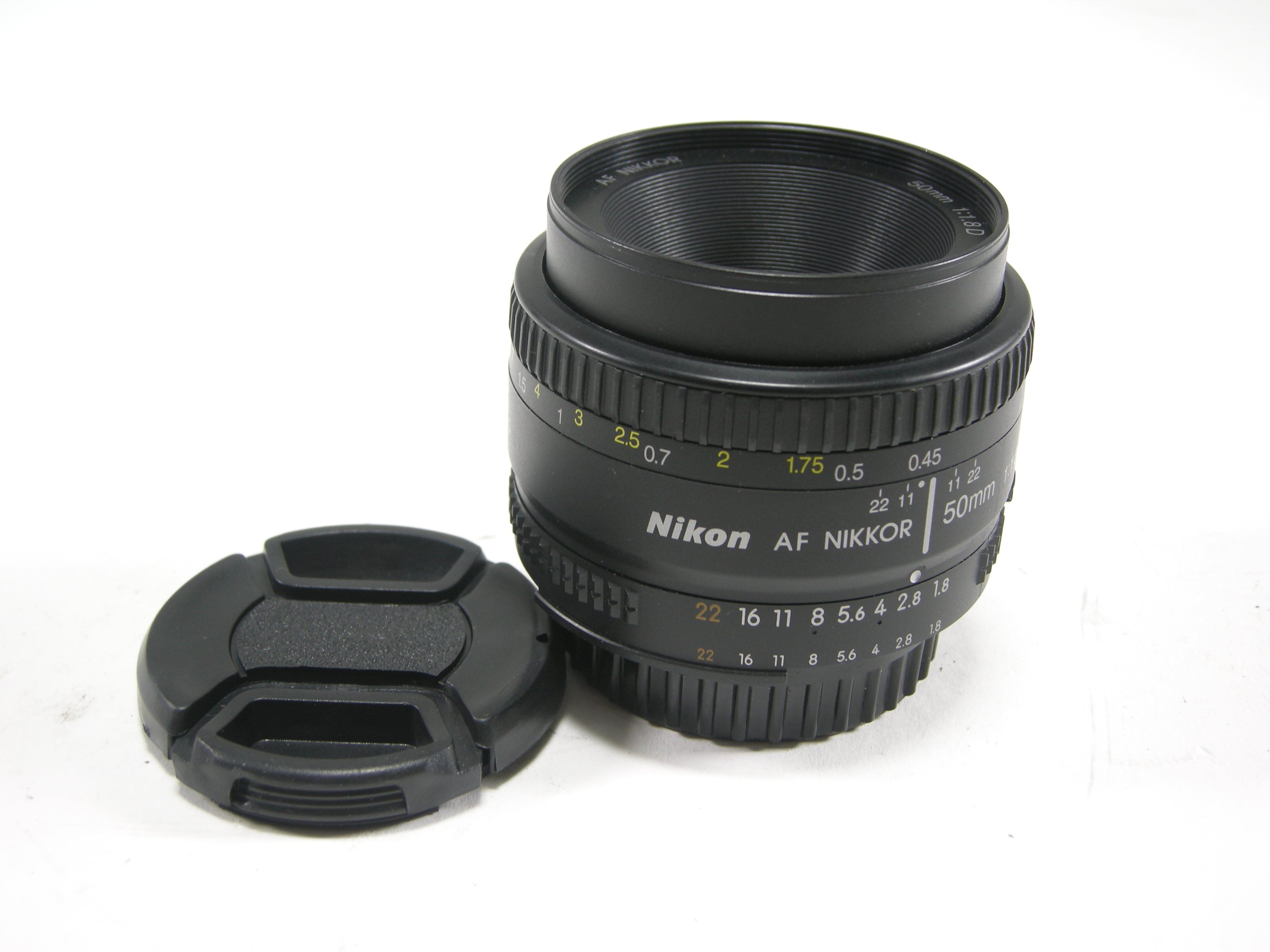 Nikon AF Nikkor 50mm f1.8D – Camera Exchange