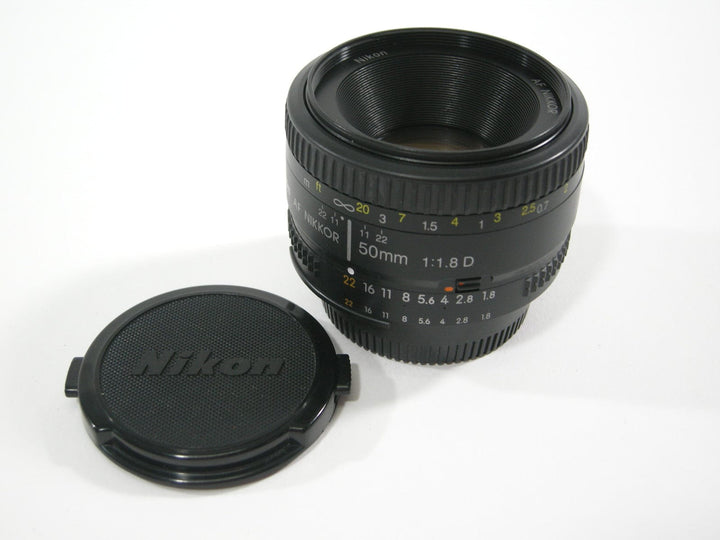 Nikon AF Nikkor 50mm f1.8D Lenses Small Format - Nikon AF Mount Lenses - Nikon AF Full Frame Lenses Nikon 3495514