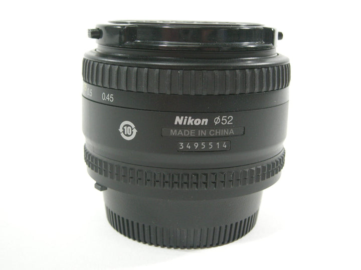 Nikon AF Nikkor 50mm f1.8D Lenses Small Format - Nikon AF Mount Lenses - Nikon AF Full Frame Lenses Nikon 3495514