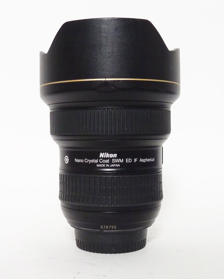 Nikon AF-S 14-24mm F2.8G ED Lens - As-Is - Please Read Lenses Small Format - Nikon AF Mount Lenses - Nikon AF Full Frame Lenses Nikon 578795