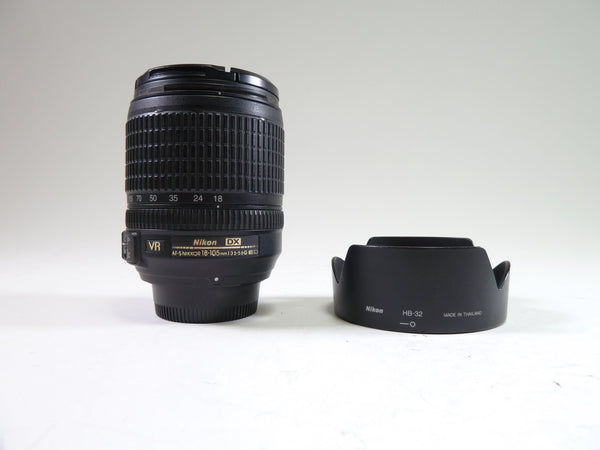 Nikon AF-S 18-105mm f/3.5-5.6G ED DX Lenses Small Format - Nikon AF Mount Lenses - Nikon AF DX Lens Nikon US36255993