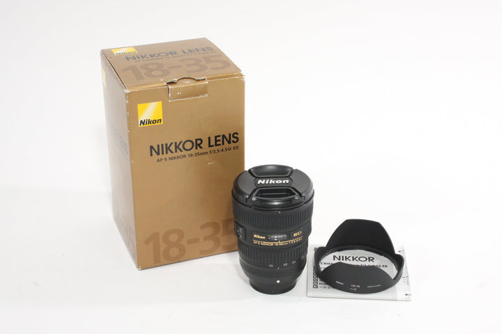 Nikon AF-S 18-35mm F3.5-4.5 G ED Lenses Small Format - Nikon AF Mount Lenses - Nikon AF Full Frame Lenses Nikon 214338