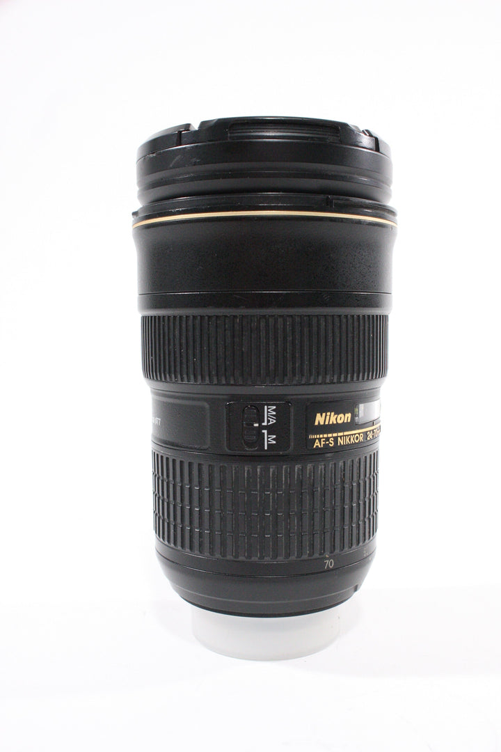 Nikon AF-S 24-70mm f/2.8 G ED (AS-IS) Lenses Small Format - Nikon AF Mount Lenses - Nikon AF Full Frame Lenses Nikon US642480