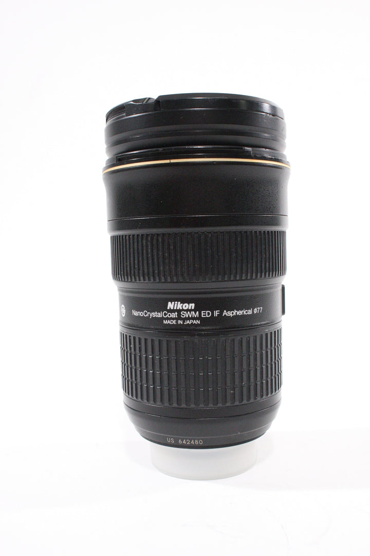 Nikon AF-S 24-70mm f/2.8 G ED (AS-IS) Lenses Small Format - Nikon AF Mount Lenses - Nikon AF Full Frame Lenses Nikon US642480