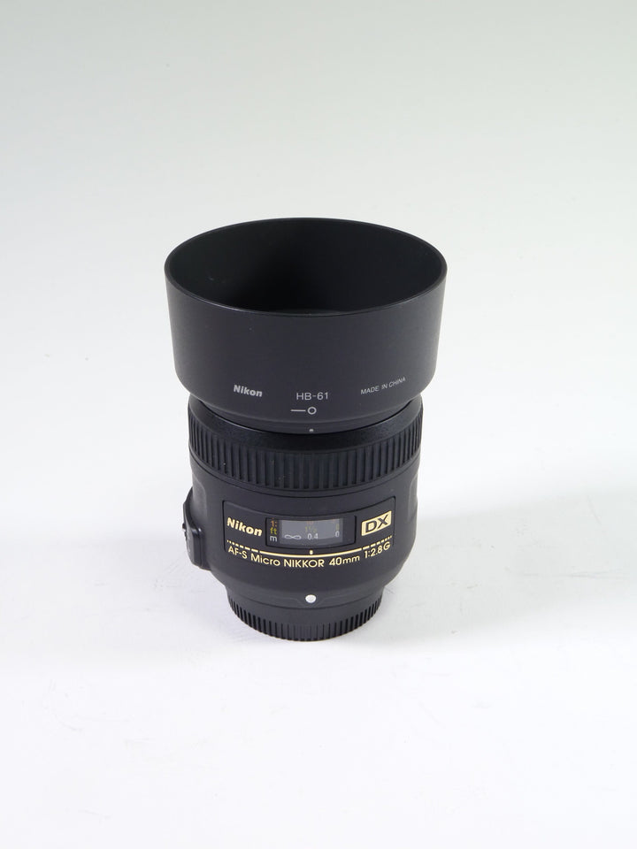 Nikon AF-S 40mm DX Micro F2.8 G Lenses Small Format - Nikon AF Mount Lenses - Nikon AF DX Lens Nikon US6069214