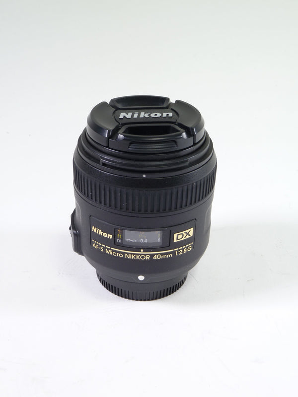 Nikon AF-S 40mm DX Micro F2.8 G Lenses Small Format - Nikon AF Mount Lenses - Nikon AF DX Lens Nikon US6069214