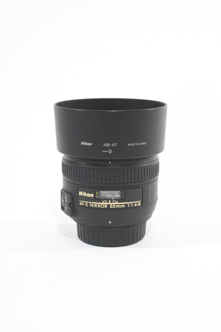 Nikon AF-S 50mm F1.4 G Lenses Small Format - Nikon AF Mount Lenses - Nikon AF Full Frame Lenses Nikon US656446