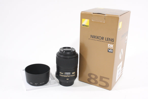 Nikon AF-S DX Micro 85mm F3.5G ED VR Lenses Small Format - Nikon AF Mount Lenses - Nikon AF DX Lens Nikon 2052029