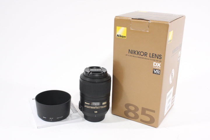 Nikon AF-S DX Micro 85mm F3.5G ED VR Lenses Small Format - Nikon AF Mount Lenses - Nikon AF DX Lens Nikon 2052029