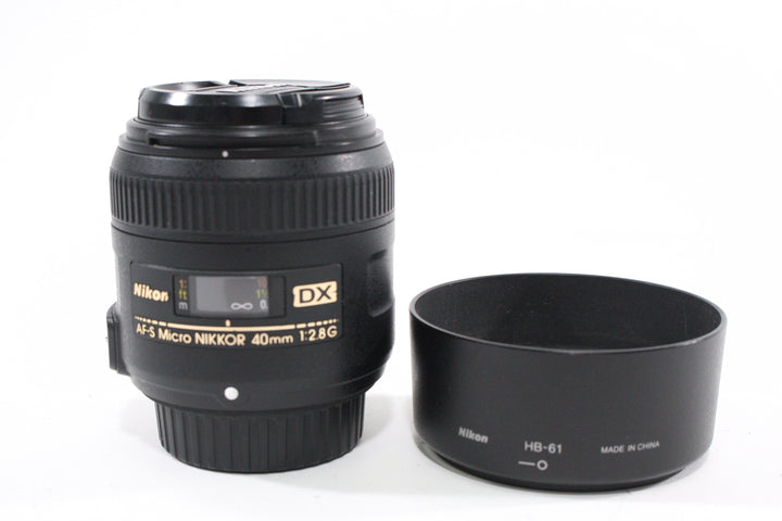 Nikon AF-S Micro 40mm f/2.8G DX Lenses Small Format - Nikon AF Mount Lenses - Nikon AF DX Lens Nikon US6017976