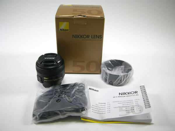 Nikon AF-S Nikkor 50mm f1.4G Lenses Small Format - Nikon AF Mount Lenses - Nikon AF Full Frame Lenses Nikon 557878