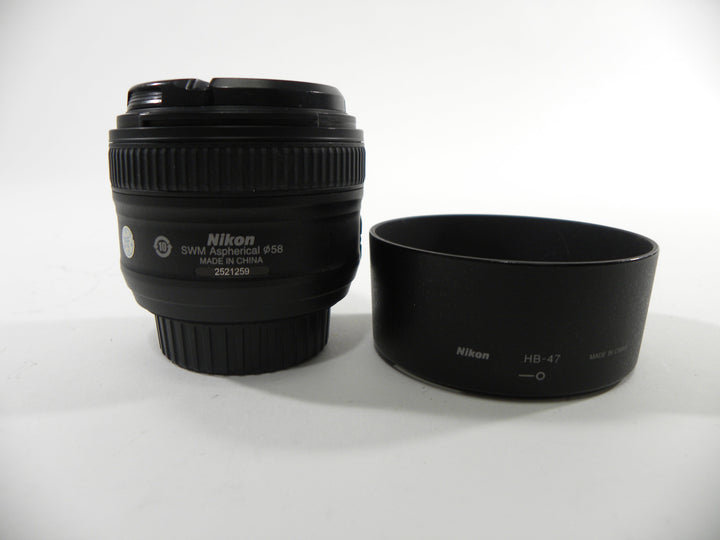 Nikon AF-S Nikkor 50mm f1.8G Lenses Small Format - Nikon AF Mount Lenses - Nikon AF Full Frame Lenses Nikon 2521259