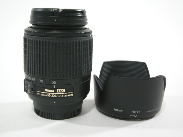 Nikon AF-S Nikkor DX ED 55-200mm f4-5.6G Lenses Small Format - Nikon AF Mount Lenses - Nikon AF DX Lens Nikon 2752875