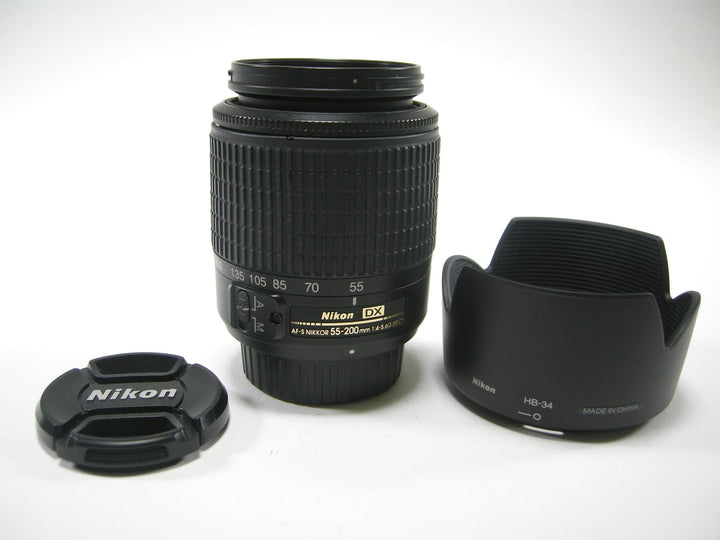 Nikon AF-S Nikkor DX ED 55-200mm f4-5.6G Lenses Small Format - Nikon AF Mount Lenses - Nikon AF DX Lens Nikon US6178526