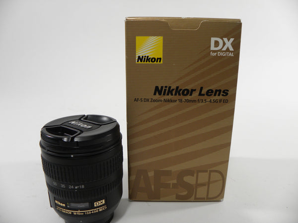 Nikon AF-S Nikkor DX ED IF 18-70mm f3.5-4.5G Lenses Small Format - Nikon AF Mount Lenses - Nikon AF DX Lens Nikon US2389001