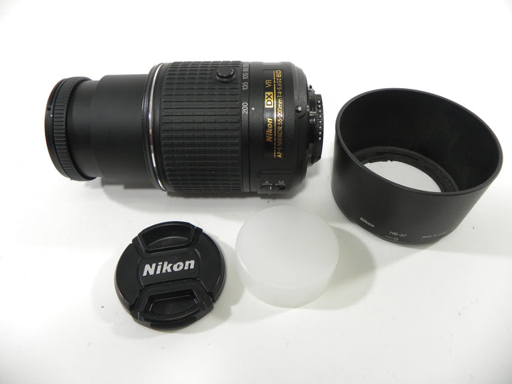 Nikon AF-S Nikkor DX VR ED 55-200mm f4-5.6 G II Lenses Small Format - Nikon AF Mount Lenses - Nikon AF DX Lens Nikon 20710036