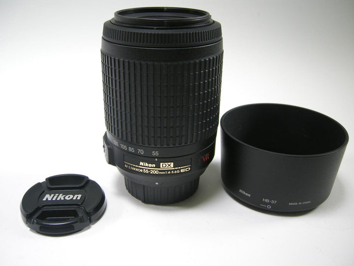 Nikon AF-S Nikkor DX VR ED IF 55-200mm f4-5.6 G Lenses Small Format - Nikon AF Mount Lenses Nikon US632537