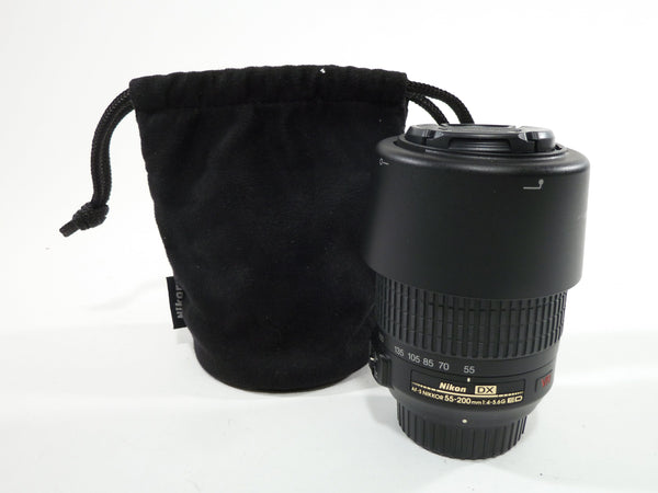 Nikon AF-S Nikkor DX VR ED IF 55-200mm f4-5.6G Lenses Small Format - Nikon AF Mount Lenses - Nikon AF DX Lens Nikon 497414