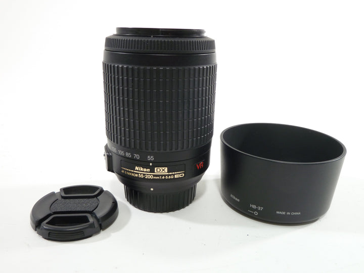 Nikon AF-S Nikkor DX VR ED IF 55-200mm f4-5.6G Lenses Small Format - Nikon AF Mount Lenses - Nikon AF DX Lens Nikon 497414