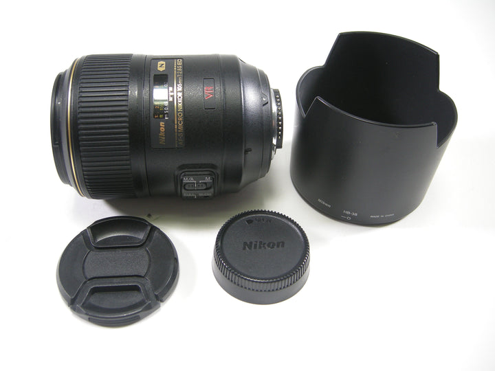 Nikon AF-S Nikkor Micro N ED VR IF 105mm f2.8G Lenses Small Format - Nikon AF Mount Lenses Nikon US6051455