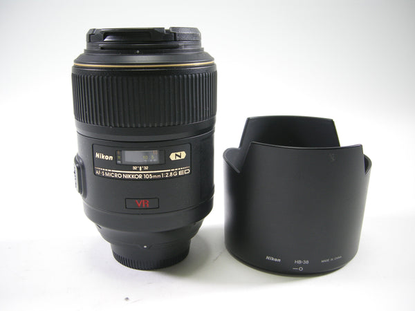 Nikon AF-S Nikkor Micro N ED VR IF 105mm f2.8G Lenses Small Format - Nikon AF Mount Lenses Nikon US6051455