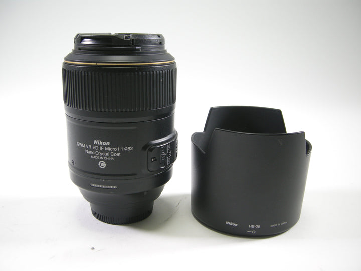 Nikon AF-S Nikkor Micro N ED VR IF 105mm f2.8G Lenses Small Format - Nikon AF Mount Lenses Nikon US6051455